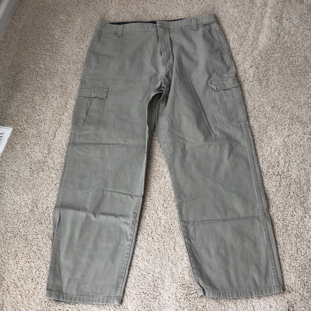 Wrangler Real Comfortable Cargo Jeans Tan Size 38x32